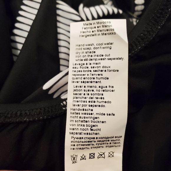 Profile by Gottex Striped Black One Piece Swimsuit - Picture 7 of 8